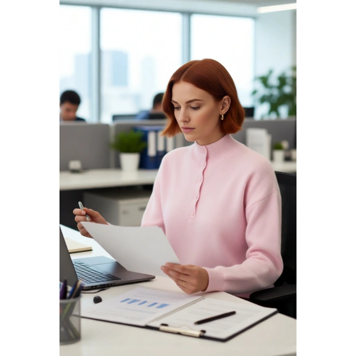 Kadın Lacivert Dik Yaka Düşük Kol Regular Triko Kazak Kış Günleri İçin Konfor Ve Stil Sunar