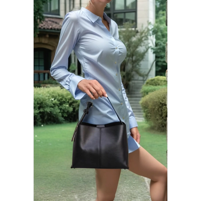 Kadın Minimalist Günlük Suni Süet El Ve Omuz Çantası Günlük Kullanım İçin Modern Stil Rahat Kullanım
