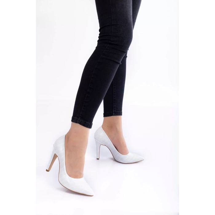 Kadın Moda Şık Cilt Aynalı Stiletto Topuklu Klasik Ayakkabı Düğün Nişan Gece Abiye Ayakkabı