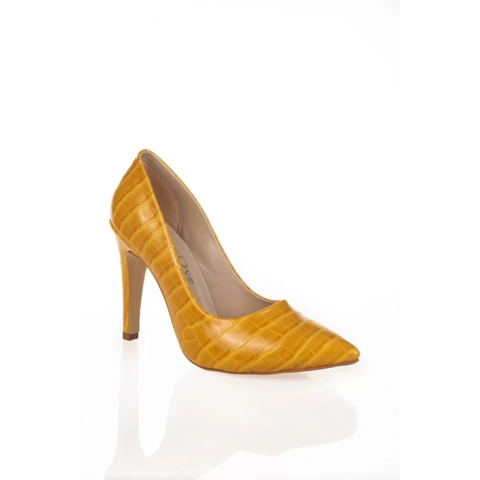 Kadın Moda Şık Cilt Aynalı Stiletto Topuklu Klasik Ayakkabı Düğün Nişan Gece Abiye Ayakkabı