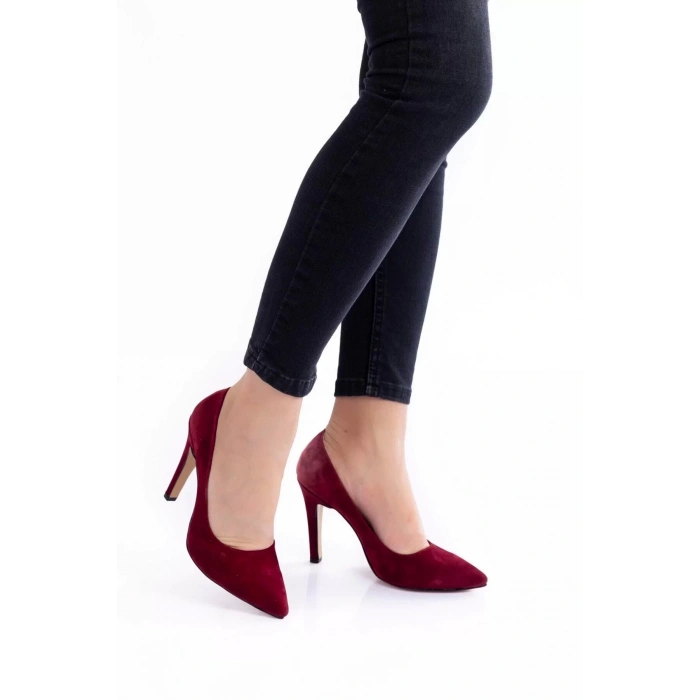 Kadın Moda Şık Cilt Aynalı Stiletto Topuklu Klasik Ayakkabı Düğün Nişan Gece Abiye Ayakkabı