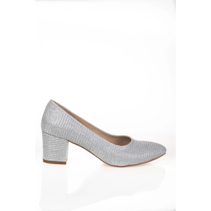 Kadın Moda Şık Gold Klasik Ayakkabı Topuklu Zarif Tasarım Düğün Nişan Gece Abiye Ayakkabı