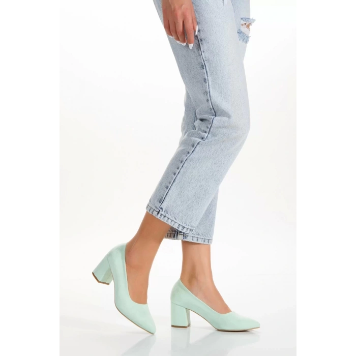 Kadın Moda Şık Klasik Kısa Düğün Nişan Gece Abiye Ayakkabı