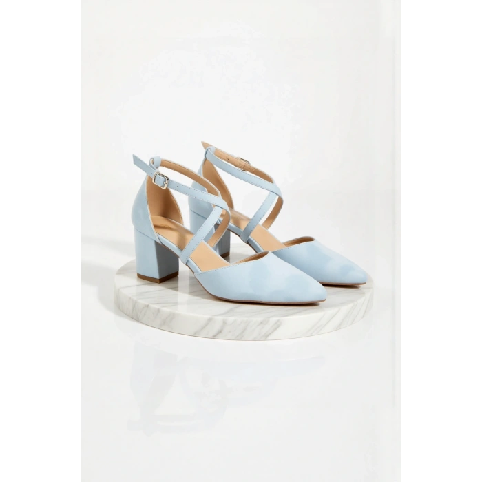 Kadın Moda Şık Klasik Kısa Düğün Nişan Gece Abiye Ayakkabı