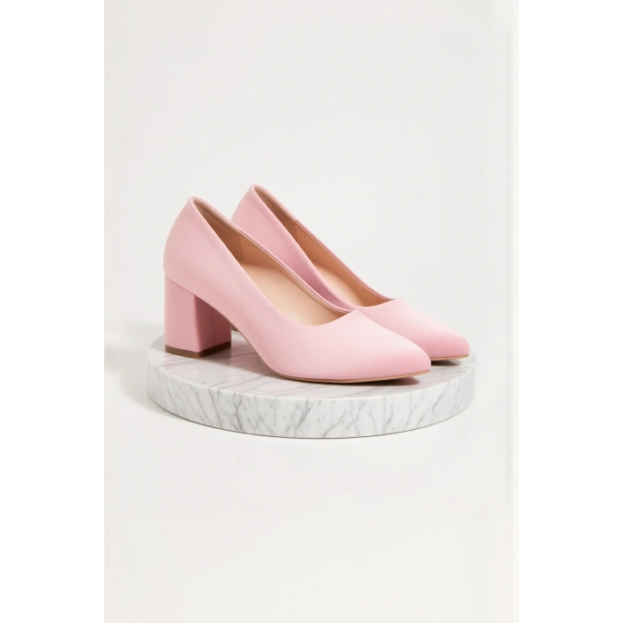 Kadın Moda Şık Klasik Kısa Düğün Nişan Gece Abiye Ayakkabı