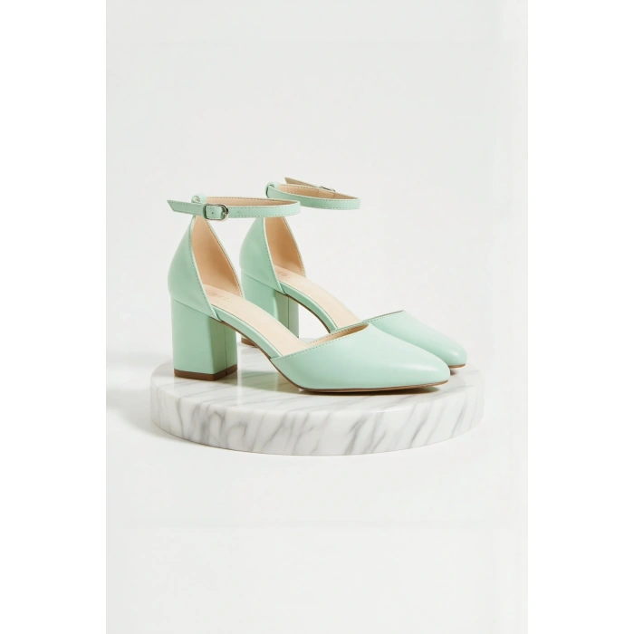 Kadın Moda Şık Klasik Kısa Düğün Nişan Gece Abiye Ayakkabı