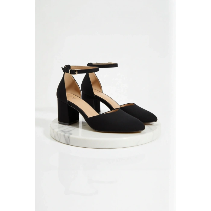 Kadın Moda Şık Klasik Kısa Düğün Nişan Gece Abiye Ayakkabı