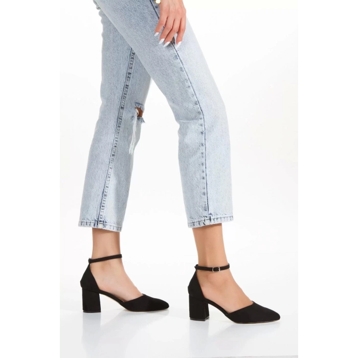 Kadın Moda Şık Klasik Kısa Düğün Nişan Gece Abiye Ayakkabı