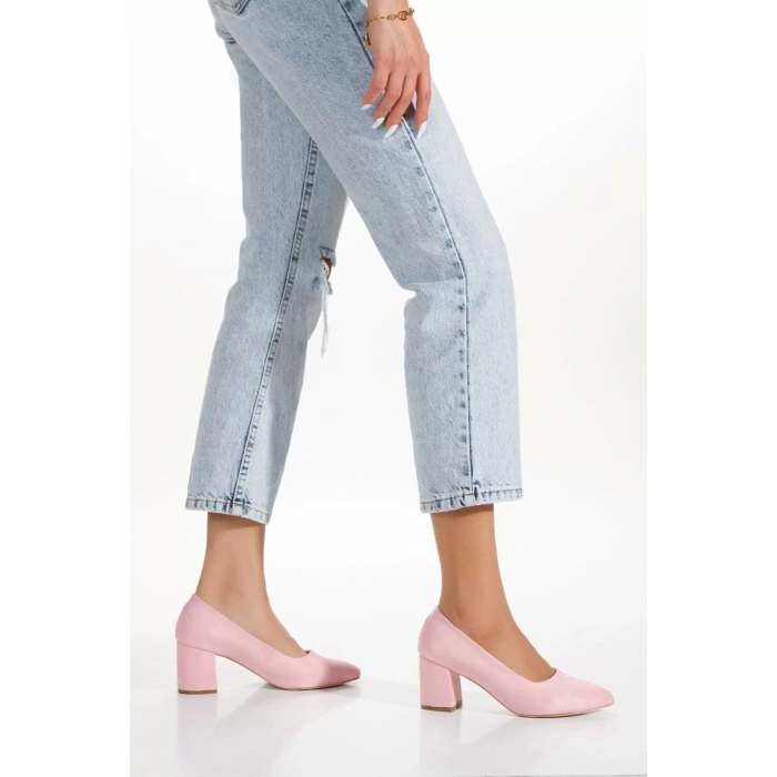 Kadın Moda Şık Klasik Kısa Düğün Nişan Gece Abiye Ayakkabı