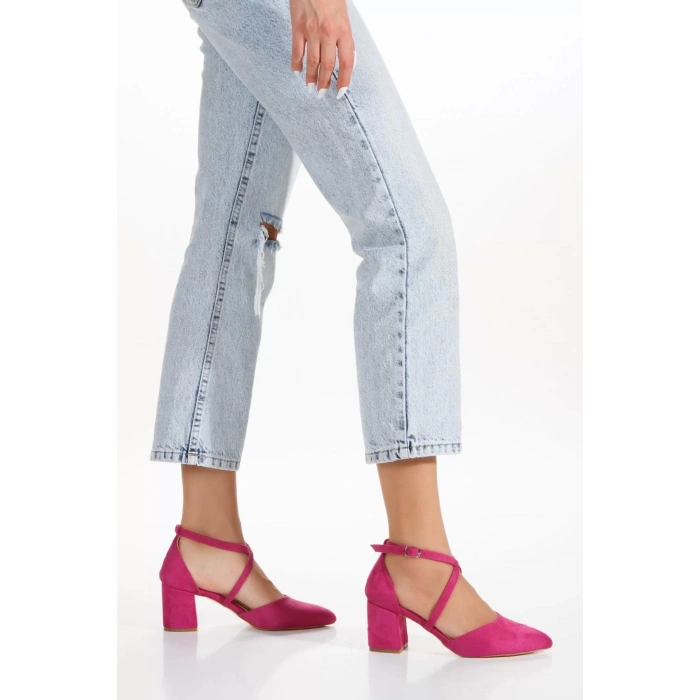 Kadın Moda Şık Klasik Kısa Düğün Nişan Gece Abiye Ayakkabı