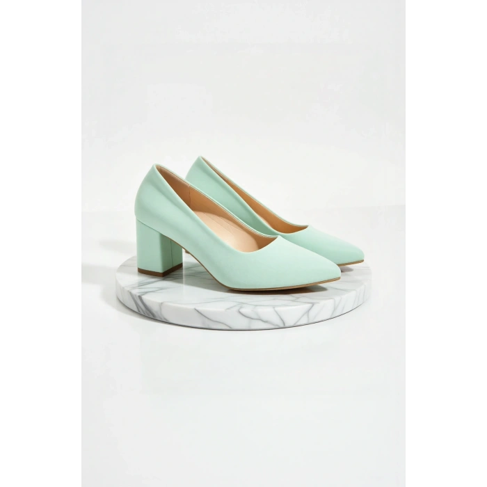 Kadın Moda Şık Klasik Kısa Düğün Nişan Gece Abiye Ayakkabı