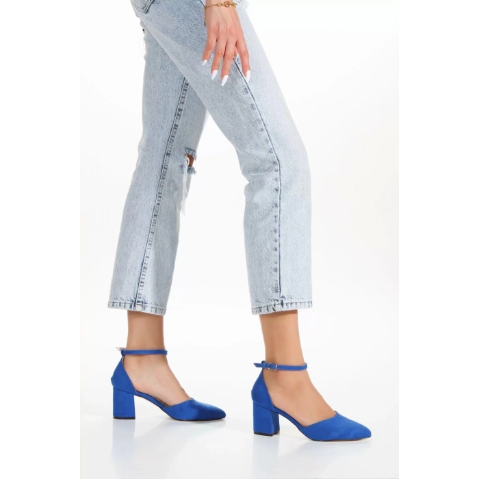 Kadın Moda Şık Klasik Kısa Düğün Nişan Gece Abiye Ayakkabı