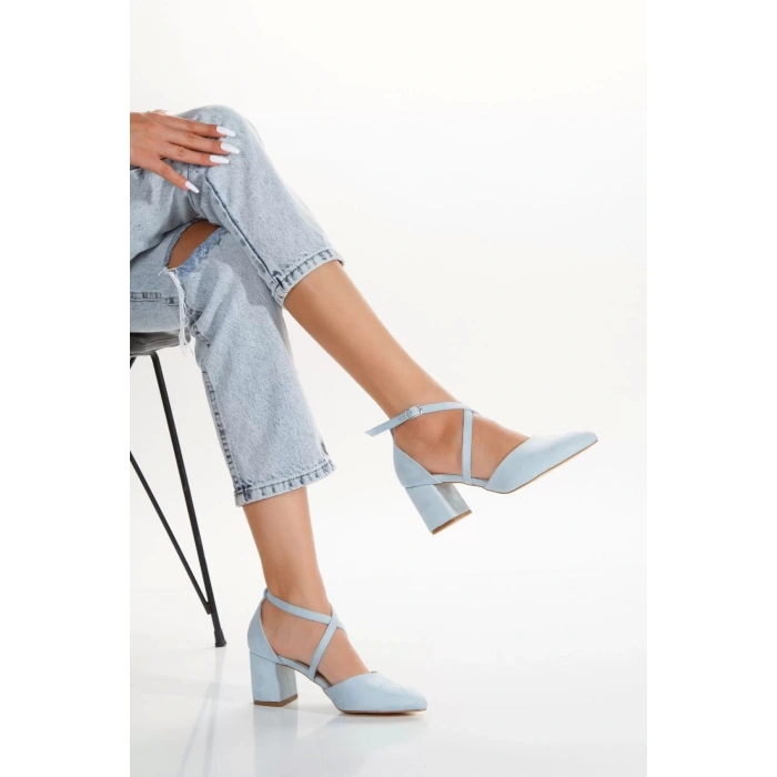 Kadın Moda Şık Klasik Kısa Düğün Nişan Gece Abiye Ayakkabı