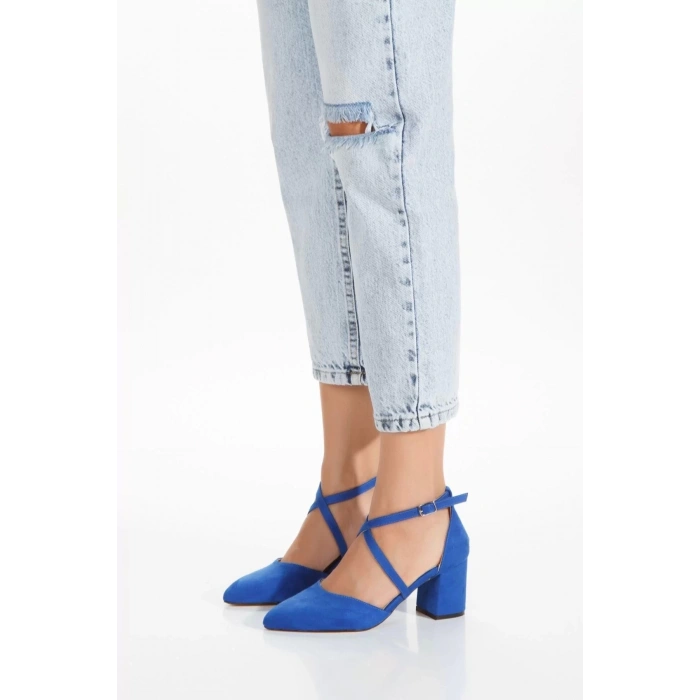 Kadın Moda Şık Klasik Kısa Düğün Nişan Gece Abiye Ayakkabı