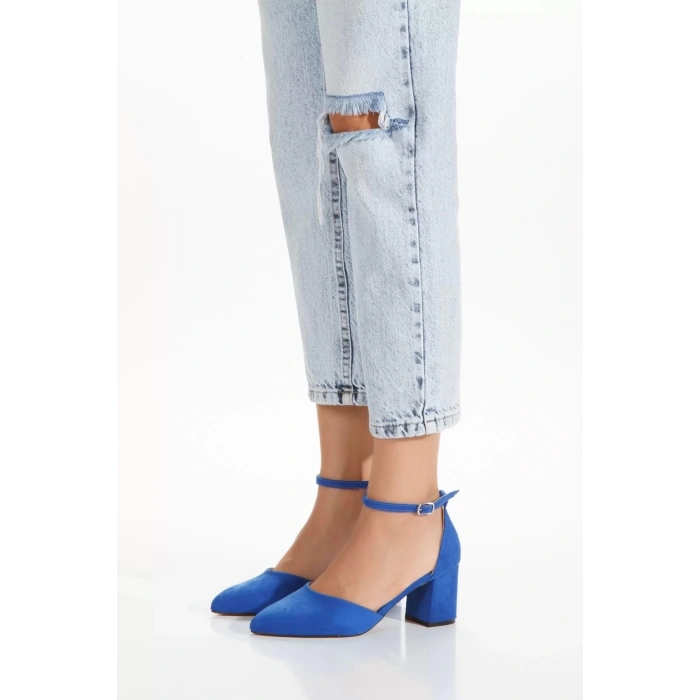 Kadın Moda Şık Klasik Kısa Düğün Nişan Gece Abiye Ayakkabı