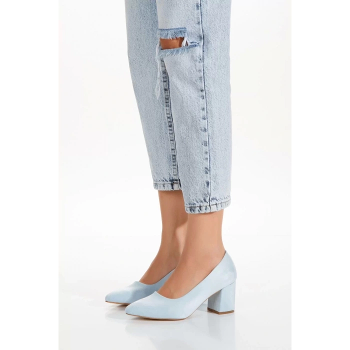 Kadın Moda Şık Klasik Kısa Düğün Nişan Gece Abiye Ayakkabı