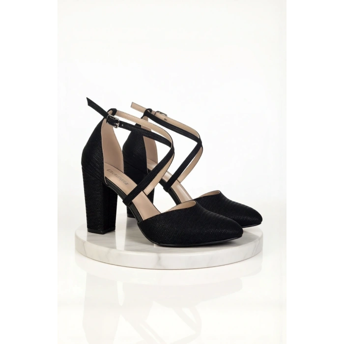 Kadın Moda Şık Platin Mercan Topuklu Klasik Ayakkabı Topuklu Düğün Nişan Gece Abiye Ayakkabı