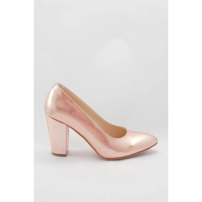 Kadın Moda Şık Rose Klasik Topuklu Ayakkabı Topuklu Düğün Nişan Gece Abiye Ayakkabı