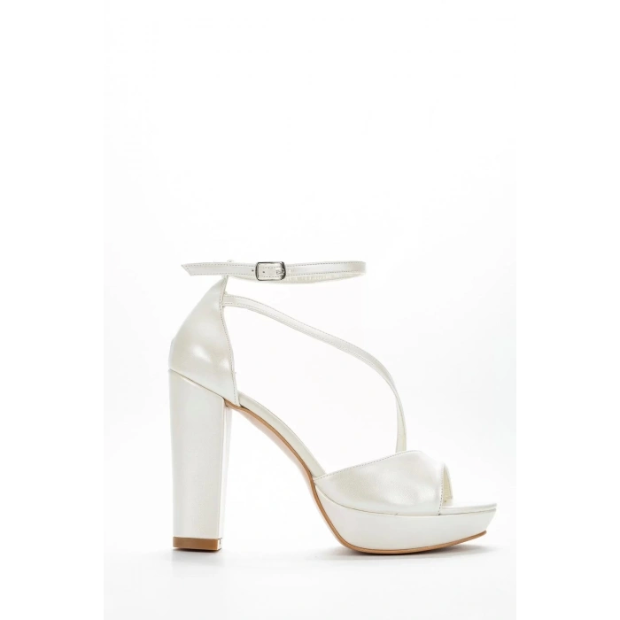 Kadın Moda Şık Sedef Cilt Zarif Tasarım Düğün Nişan Gece Abiye Ayakkabı