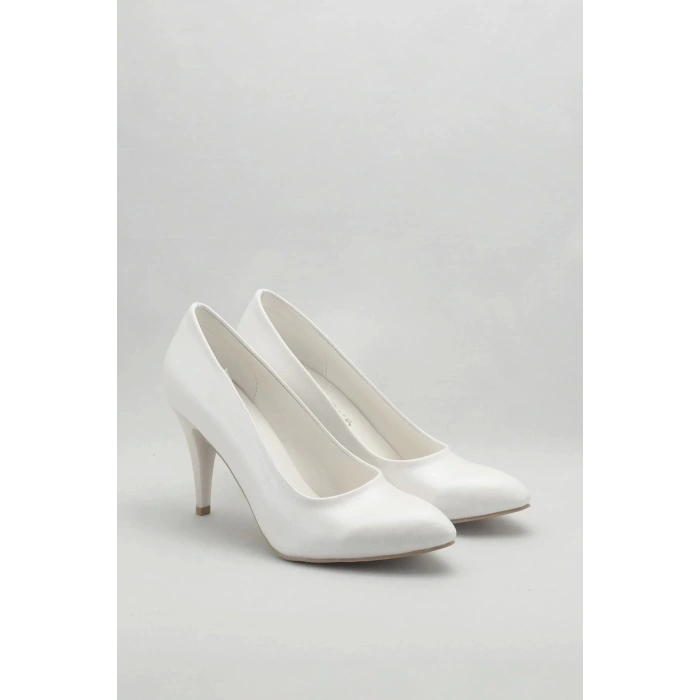 Kadın Moda Şık Sedef Klasik Topuklu Ayakkabı Topuklu Düğün Nişan Gece Abiye Ayakkabısı