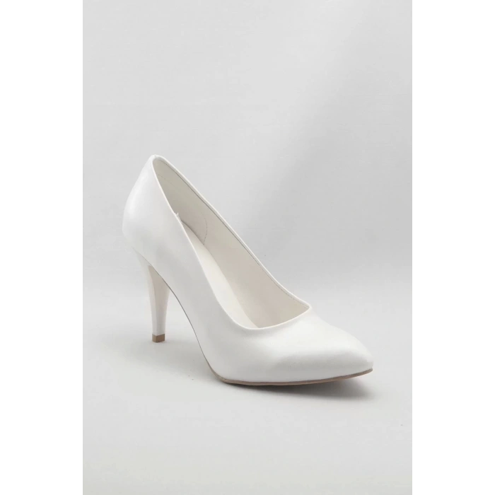 Kadın Moda Şık Sedef Klasik Topuklu Ayakkabı Topuklu Düğün Nişan Gece Abiye Ayakkabısı