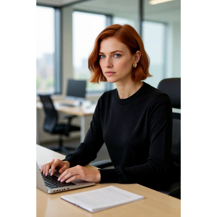 Kadın Modern Bisiklet Yaka İnce Triko Regular Kalıp Düz Dokuma Uzun Kol Kazak Modeli Kaliteli