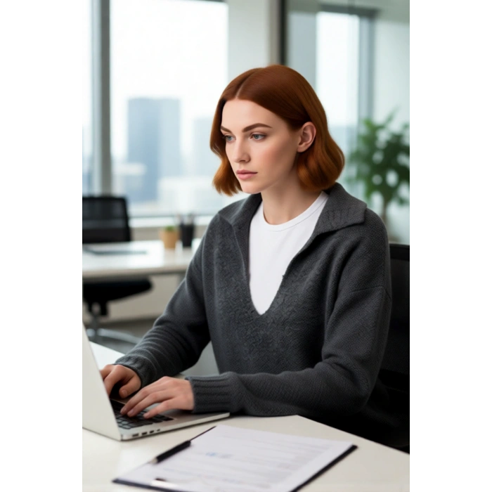 Kadın Oversize Apaş Yaka Triko Kazak Yumuşak Dokulu Standart Kol Kışlık Günlük Şıklık Sunar