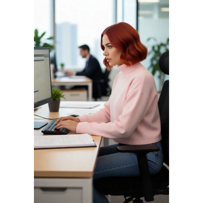 Kadın Oversize Balıkçı Yaka Düşük Kol Triko Kazak Süper Crop Boy Kışlık Rahat Ve Şık Tasarım