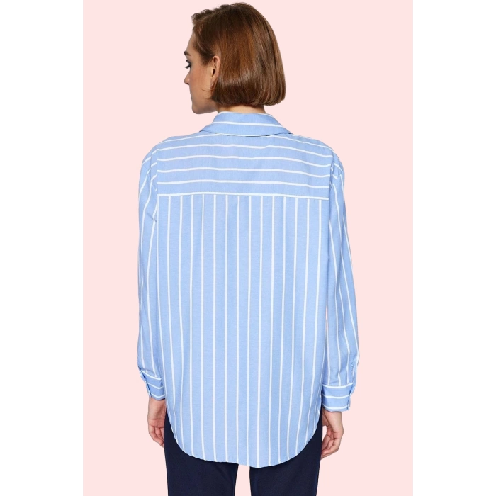 Kadın Oversize Geniş Kalıp Gömlek Cool & Comfort Tasarım Günlük Stil Yaz Aylarının Vazgeçilmezi