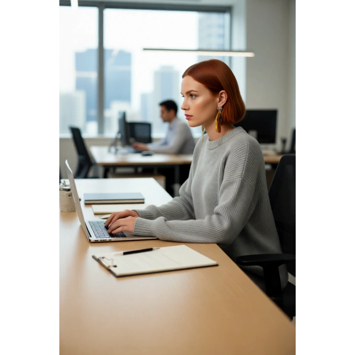 Kadın Oversize Kalıp Düşük Kol Bisiklet Yaka Triko Kazak Basic Rahat Kışlık Stil Seçimi Kaliteli