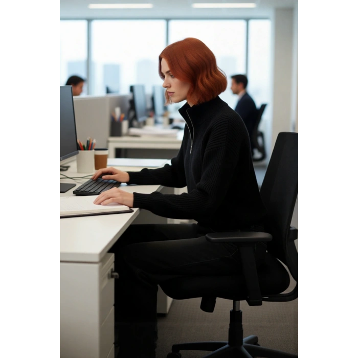 Kadın Oversize Rahat Kesim Crop Fermuarlı Dik Yaka Akrilik Triko Kazak Soğuk Günler İçin İdeal