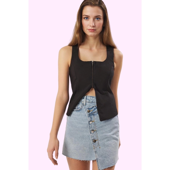 Kadın Pamuk Denim Mini Etek A line Günlük Kullanım İçin Hafta Sonu Yaz Aylarının Vazgeçilmezi