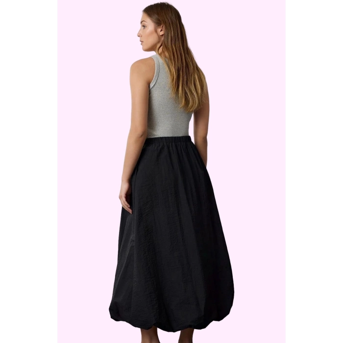 Kadın Polyester Dokuma Maxi Etek Rahat ve Şık Günlük Kullanım Hafta Sonu Dayanıklı Malzeme