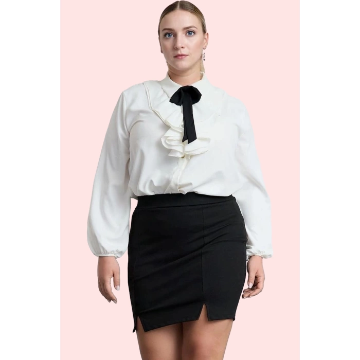 Kadın Polyester Gömlek Yaka Regular Kalıp Dokuma Kumaş Günlük Kullanım Yaz Aylarının Vazgeçilmezi