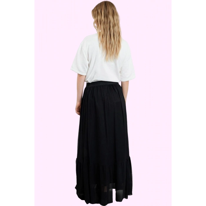 Kadın Polyester Maxi Etek Günlük Casual Tarz Astarlı Dokuma Hafta Sonu Yaz Aylarının Vazgeçilmezi