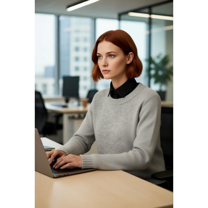 Kadın Regular Boy Orta Kalınlıkta Rahat Oversize Triko Kazak Şık Yan Düğme Detaylarıyla Öne Çıkıyor