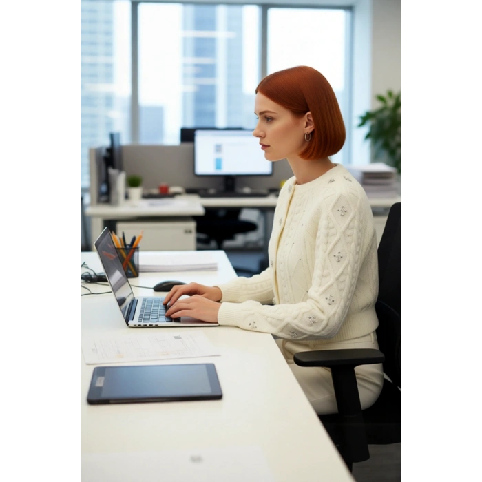 Kadın Regular Kalıp Çift Yüzlü Akrilik Triko Hırka Saç Örgü Desenli Kışlık Giyim Tarzı Kaliteli