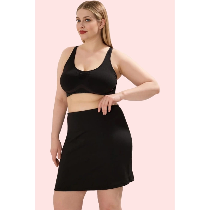 Kadın Regular Spor Şort Etek Örme Kumaş Geniş Paça Aktiviteleri Yaz Aylarının Vazgeçilmezi