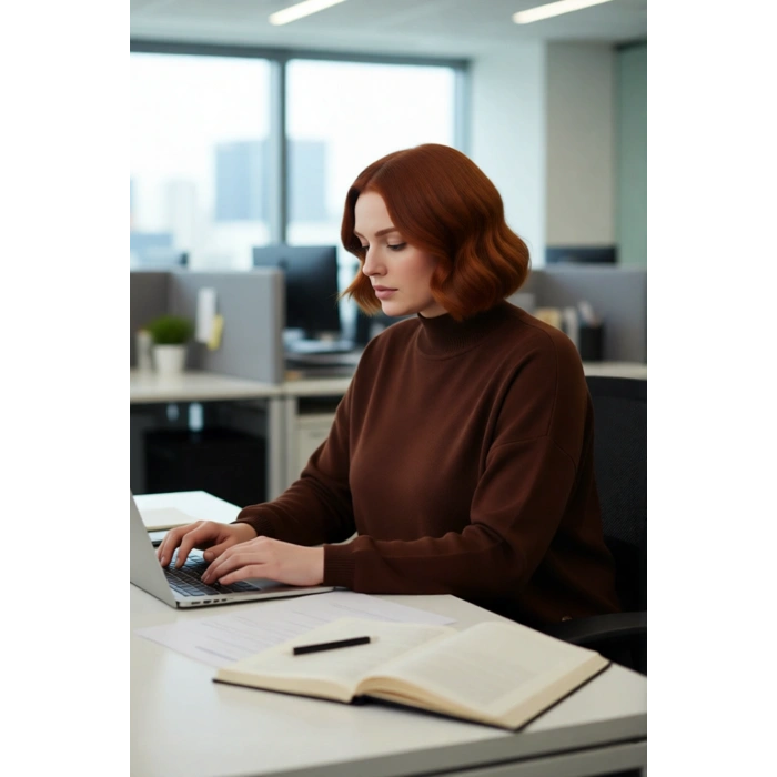 Kadın Relaxed Kalıp Balıkçı Yaka Triko Kazak Yan Düğme Detaylı Uzun Kol Kışlık Şıklık Sunar