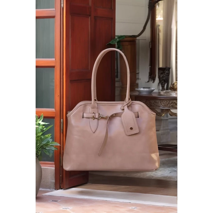 Kadın Retro Stil El Çantası Omuz Askılı Suni Deri Günlük Ve Şık Kombinler İçin Uzun Ömürlü