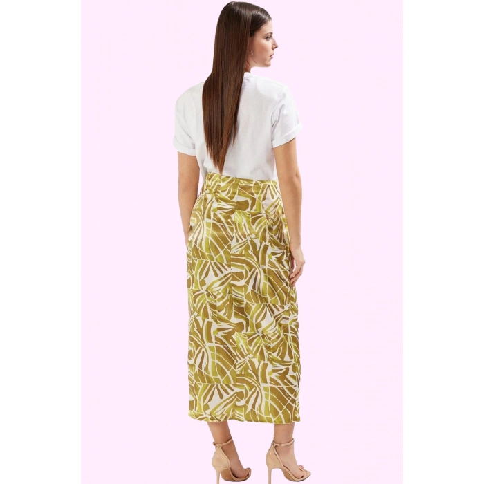 Kadın Sarong Siluet Maxi Etek Çok Etnik Desen Günlük Kombinler İçin Yaz Aylarının Vazgeçilmezi