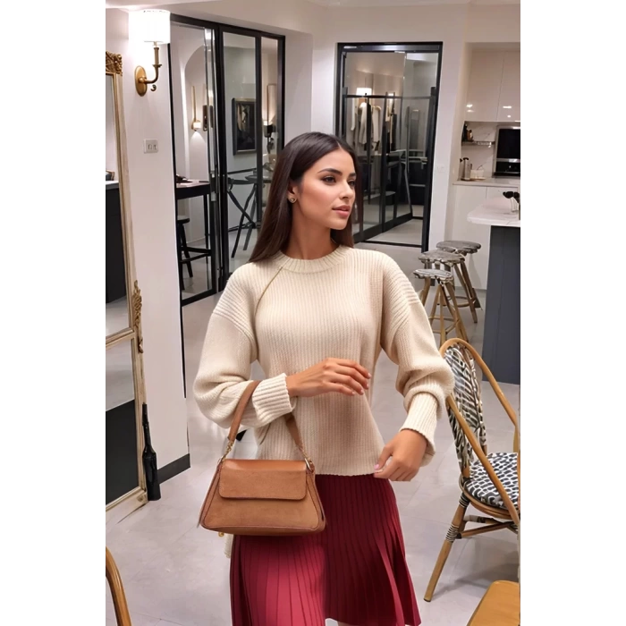 Kadın Şık Minimal Süet Kol Çantası Kapaklı Tasarım Günlük ve Özel Modern Stil Günlük Kullanım İçin