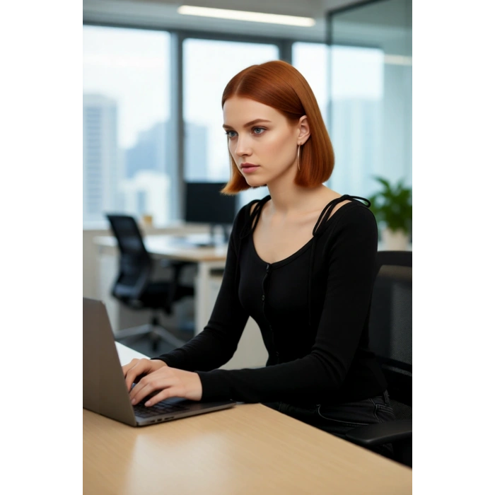 Kadın Siyah Fitted Kayık Yaka Crop Triko Hırka İnce Düşük Kol Uzun Kollu Basic Şık Tasarım