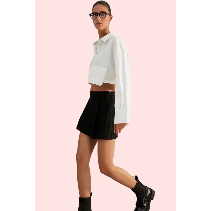 Kadın Şort Etek Polyester Karışımlı Nefes Alabilir Modern Tasarım Yaz Aylarının Vazgeçilmezi