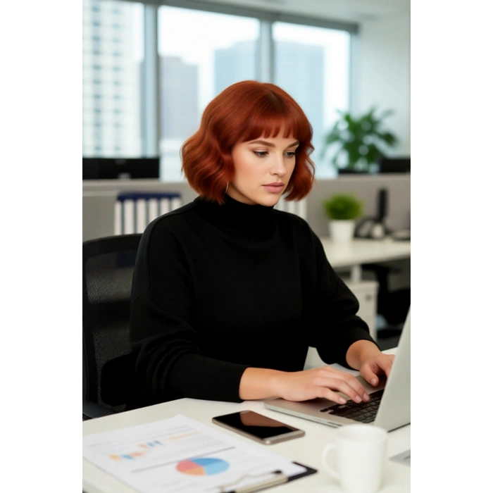 Kadın Triko Dik Yaka Düşük Kol Rahat Kalıp Büyük Beden Kışlık Kazak Günlük Şıklık İçin İdealdir