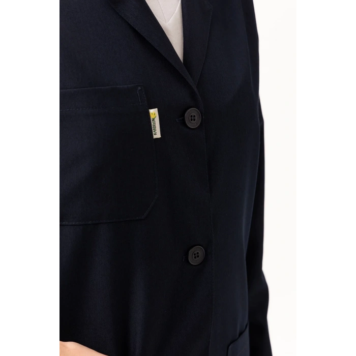 Kadın Uzun Kollu İş Önlüğü OEKOTEX Sertifikalı Vanessa Şık Rahat Cepli Model