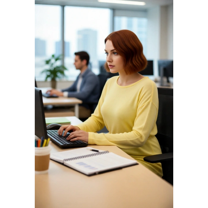 Kadın Uzun Kollu Kayık Yaka Triko Kazak Düz Desen Rahat Regular Kalıp Kuşaklı Şık Giyim Kaliteli