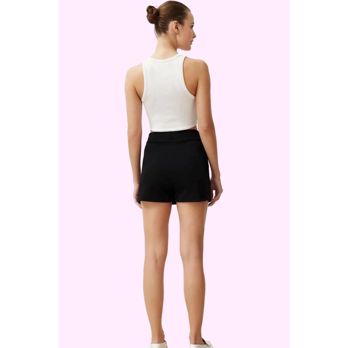 Kadın Yırtmaçlı Mini Şort Etek Casual A line Polyester Günlük Kullanım Yaz Aylarının Vazgeçilmezi