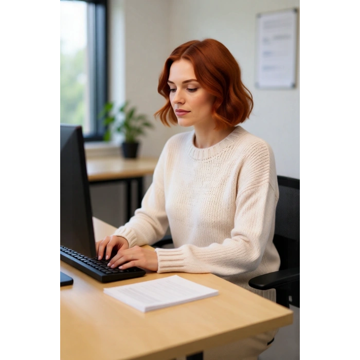 Kadınlar İçin Kışlık Oversize Kahverengi Düz Triko Kazak Düşük Kol Sıcak ve Konforlu Kaliteli