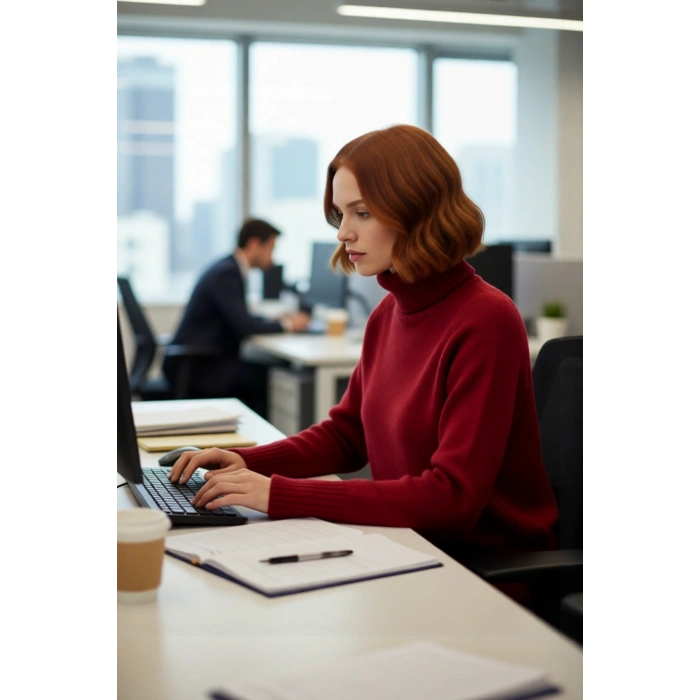 Kadınlara Özel Regular Kesim Balıkçı Yaka Triko Kazak Reglan Kol Kış Günleri İçin Şık Ve Rahat